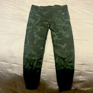 Green Gymshark Leggings
